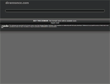 Tablet Screenshot of dirannonce.com